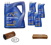 FEBI BILSTEIN Controllo Set 9L MANNOL Special Plus 10W-30 Per Mercedes E
