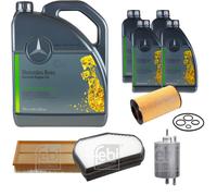 FEBI BILSTEIN Controllo Set 9L MB 229.51 5W-30 Per Mercedes-Benz E-Klasse