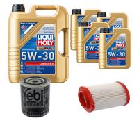 Febi BILSTEIN Controllo Set 9L Motore Liqui Moly 5W30 Longlife3 per Audi A8 4E_