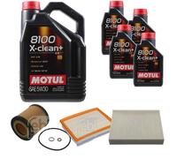 FEBI BILSTEIN Controllo Set 9L Motul 8100 X-CLEAN+ 5W30 Per BMW 2 Coupe F22