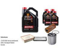 FEBI BILSTEIN Controllo set 9L Motul 8100 X-clean+ 5W30 per Mercedes-Benz