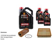 FEBI BILSTEIN Controllo set 9L Motul 8100 X-clean+ 5W30 per Mercedes-Benz