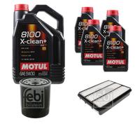 FEBI BILSTEIN Controllo Set 9L Motul 8100 X-Clean+ 5W30 Per Toyota Land