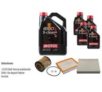 Febi BILSTEIN Controllo Set 9L Motul 8100 x-Pulire+5W30 per BMW 2 Coupe