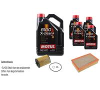 Febi BILSTEIN Controllo Set 9L Motul 8100 x-Pulire+5W30 per BMW Di 7er