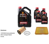 Febi BILSTEIN Controllo Set 9L Motul 8100 x-Pulire+5W30 per Per VW Crafter