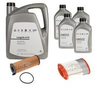 FEBI BILSTEIN Controllo Set 9L VW 0W30 LONG LIFE III Per Audi A8 4E_ 3.0 TDI