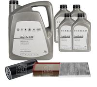Febi BILSTEIN Controllo Set 9L VW 0W30 Longlife III per Audi A6 Avant. 4B