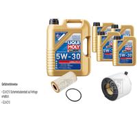 FEBI BILSTEIN Controllo set 9L9L Liqui Moly 5W30 Longlife3 per Audi A4 Avant
