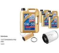 FEBI BILSTEIN Controllo set 9L9L Liqui Moly 5W30 Longlife3 per Audi A8 4H2