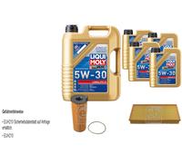 FEBI BILSTEIN Controllo set 9L9L Liqui Moly 5W30 Longlife3 per VW Touareg 7LA