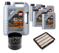FEBI BILSTEIN Controllo set 9L9L Liqui Moly Top Tec 4200 5W-30 per Toyota Land
