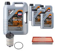 FEBI BILSTEIN Controllo set 9L9L Liqui Moly Top Tec 4200 5W-30 per VW Touareg
