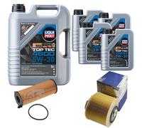 FEBI BILSTEIN Controllo set 9L9L Liqui Moly Top Tec 4600 5W-30 per Audi A6