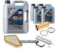 FEBI BILSTEIN Controllo set 9L9L Liqui Moly Top Tec 4600 5W-30 per BMW 3