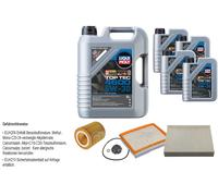 FEBI BILSTEIN Controllo set 9L9L Liqui Moly Top Tec 4600 5W-30 per BMW 3