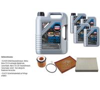 FEBI BILSTEIN Controllo set 9L9L Liqui Moly Top Tec 4600 5W-30 per BMW 3