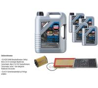 FEBI BILSTEIN Controllo set 9L9L Liqui Moly Top Tec 4600 5W-30 per BMW X5 E53