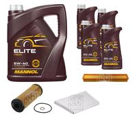 FEBI BILSTEIN Controllo set 9L9L MANNOL Elite 5W-40 per Mercedes-Benz