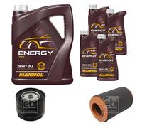 FEBI BILSTEIN Controllo set 9L9L MANNOL Energia 5W-30 per Fiat Ducato Cassa