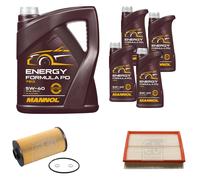 FEBI BILSTEIN Controllo set 9L9L MANNOL Energia Formule PD 5W-40 per BMW X5 E53