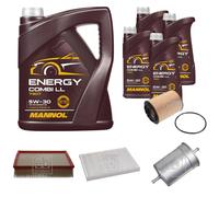 FEBI BILSTEIN Controllo set 9L9L MANNOL Energy Comby LL 5W-30 per VW Passat