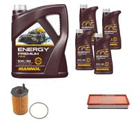 FEBI BILSTEIN Controllo set 9L9L MANNOL Energy Premium 5W-30 per VW Touareg