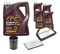 FEBI BILSTEIN Controllo set 9L9L MANNOL Formula energetica PD 5W-40 per Opel