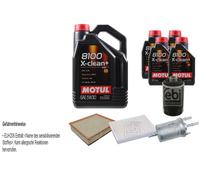 FEBI BILSTEIN Controllo set 9L9L Motul 8100 X-clean+ 5W30 per VW Amarok 2 h_