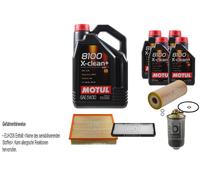 FEBI BILSTEIN Controllo set 9L9L Motul 8100 X-pulire+ 5W30 per VW LT 28-46 II