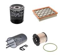 FEBI BILSTEIN Controllo Set Filtri Adatto Per Ford Galaxy S-Max