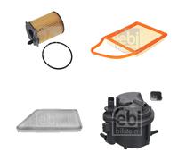 FEBI BILSTEIN Controllo Set Filtri Per Peugeot 206+ T3E 1.4 HDi Eco 70