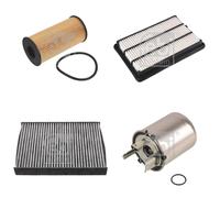 FEBI BILSTEIN Controllo Set Filtri Per Renault Koleos II HC 2.0 Blue