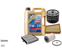 FEBI BILSTEIN Controllo set Liquido 5L Moly 5W30 Longlife3 per Renault Scénic