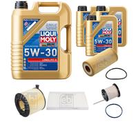 FEBI BILSTEIN Controllo set Liquore 8L Moly 5W30 Longlife3 per Audi A5