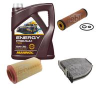 FEBI BILSTEIN Controllo set MANNOL Energy Premium da 5 litri 5W-30 per Mercedes