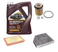FEBI BILSTEIN Controllo set MANNOL Energy Premium da 5 litri 5W-30 per Mercedes