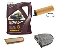 FEBI BILSTEIN Controllo set MANNOL Energy Premium da 5 litri 5W-30 per Mercedes