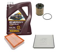 FEBI BILSTEIN Controllo set MANNOL Energy Premium da 5 litri 5W-30 per Opel