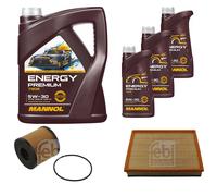 FEBI BILSTEIN Controllo set MANNOL Energy Premium da 8 litri 5W-30 per Nissan