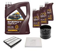 FEBI BILSTEIN Controllo set MANNOL Energy Premium da 8 litri 5W-30 per Toyota
