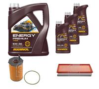 FEBI BILSTEIN Controllo set MANNOL Energy Premium da 8 litri 5W-30 per VW