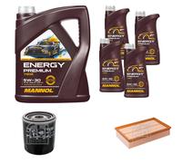FEBI BILSTEIN Controllo set MANNOL Energy Premium da 9 litri 5W-30 per VW
