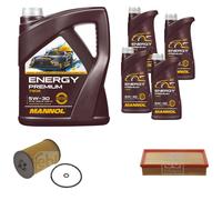 FEBI BILSTEIN Controllo set MANNOL Energy Premium da 9 litri 5W-30 per VW