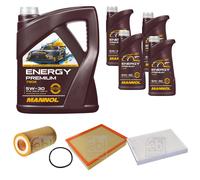 FEBI BILSTEIN Controllo set MANNOL Energy Premium da 9 litri 5W-30 per VW Amarok