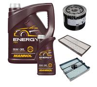 FEBI BILSTEIN Controllo Set Olio 5W-30 MANNOL Energy 6 L per Subaru Forester 2.0