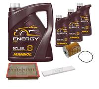 FEBI BILSTEIN Controllo Set Olio 8 L 5W-30 per MANNOL VW Sharan 2.8 VR6