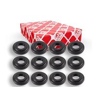febi bilstein Set riparazione coperchi valvole 24322 12 pezzi in gomma per BMW