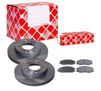 Febi BILSTEIN Dischi Freno Anteriori Ventilati + Freni per Ssangyong Actyon QJ