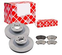 Febi BILSTEIN Dischi Freno Anteriori Ventilati + Pastiglie Freno per Subaru XV